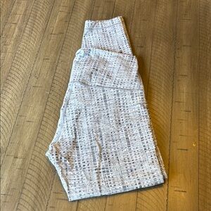 lululemon athletica Gray Patterned Leggings